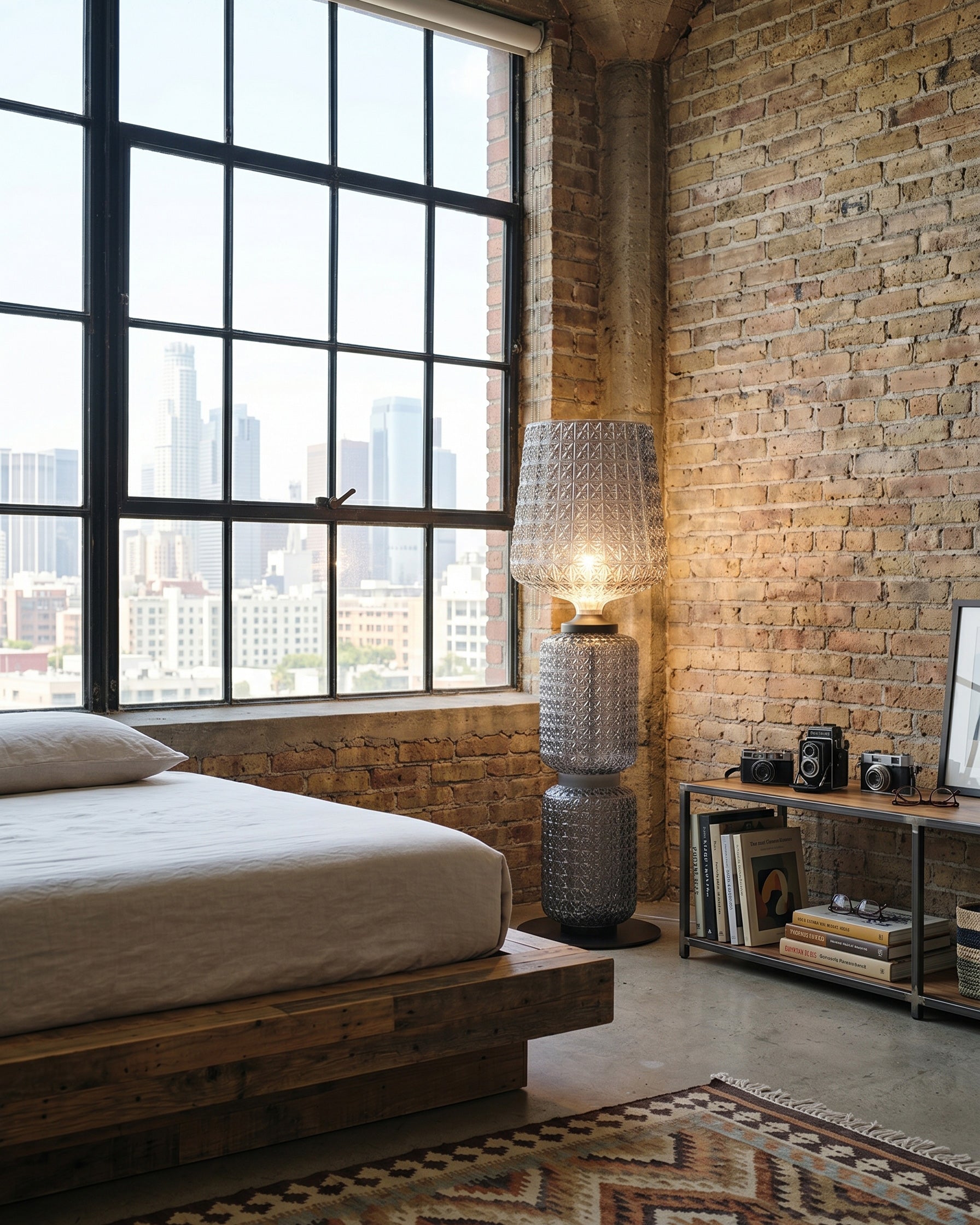Sienna Grid Floor Lamp