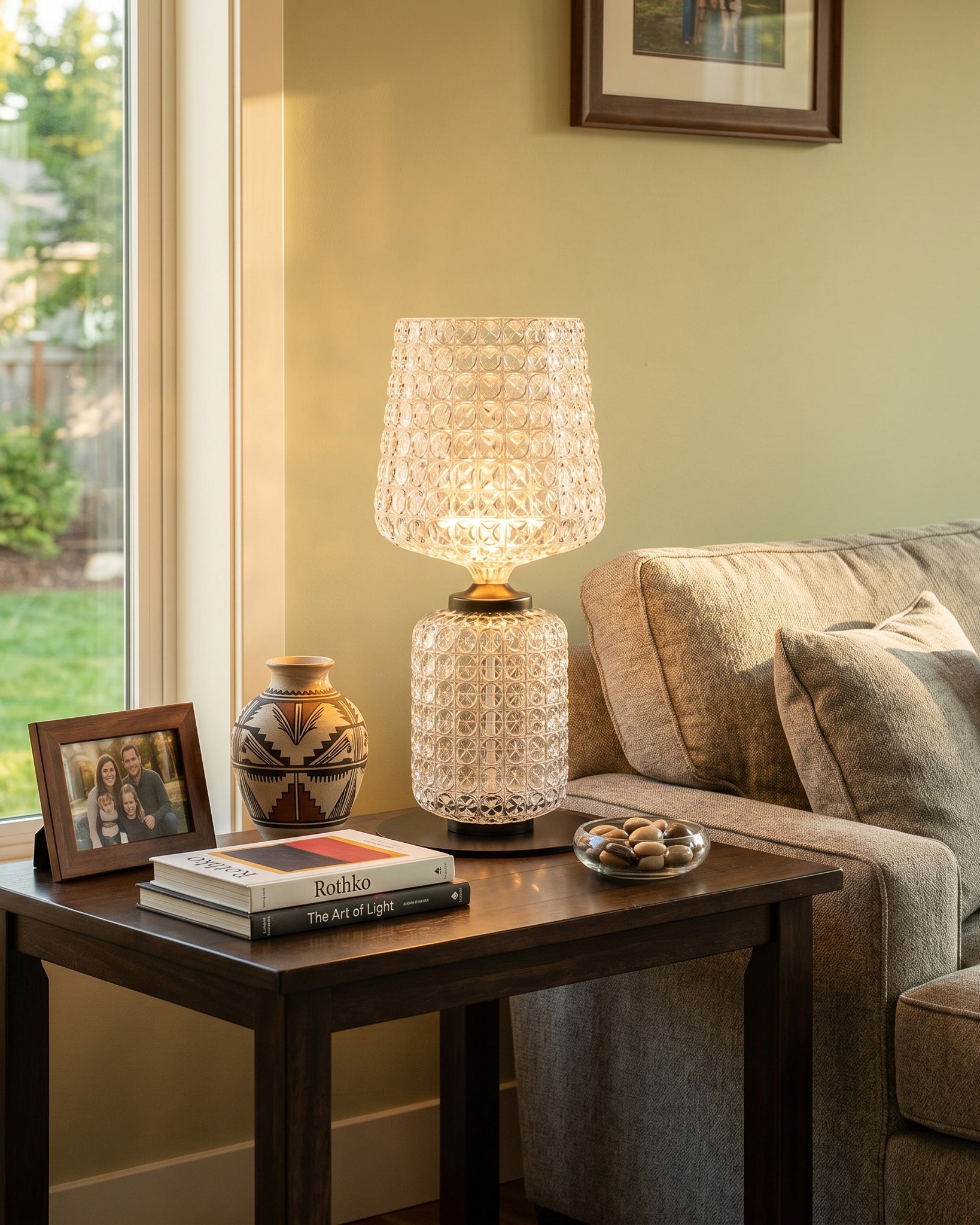Sienna Grid Table Lamp