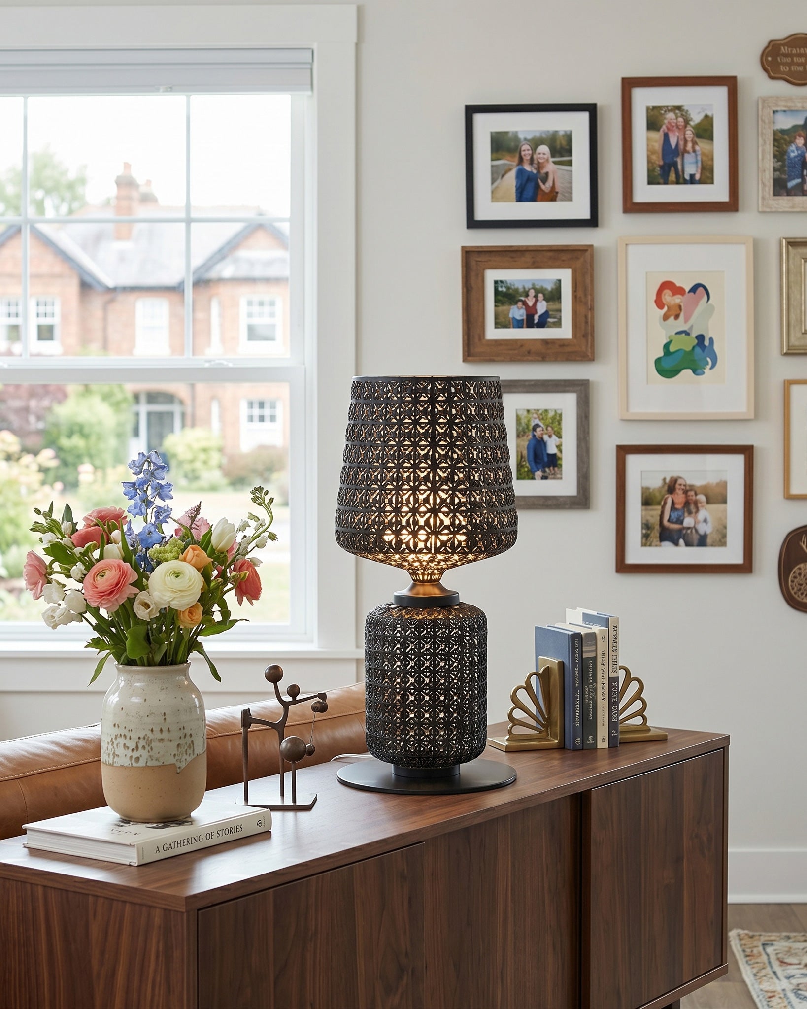 Sienna Grid Table Lamp
