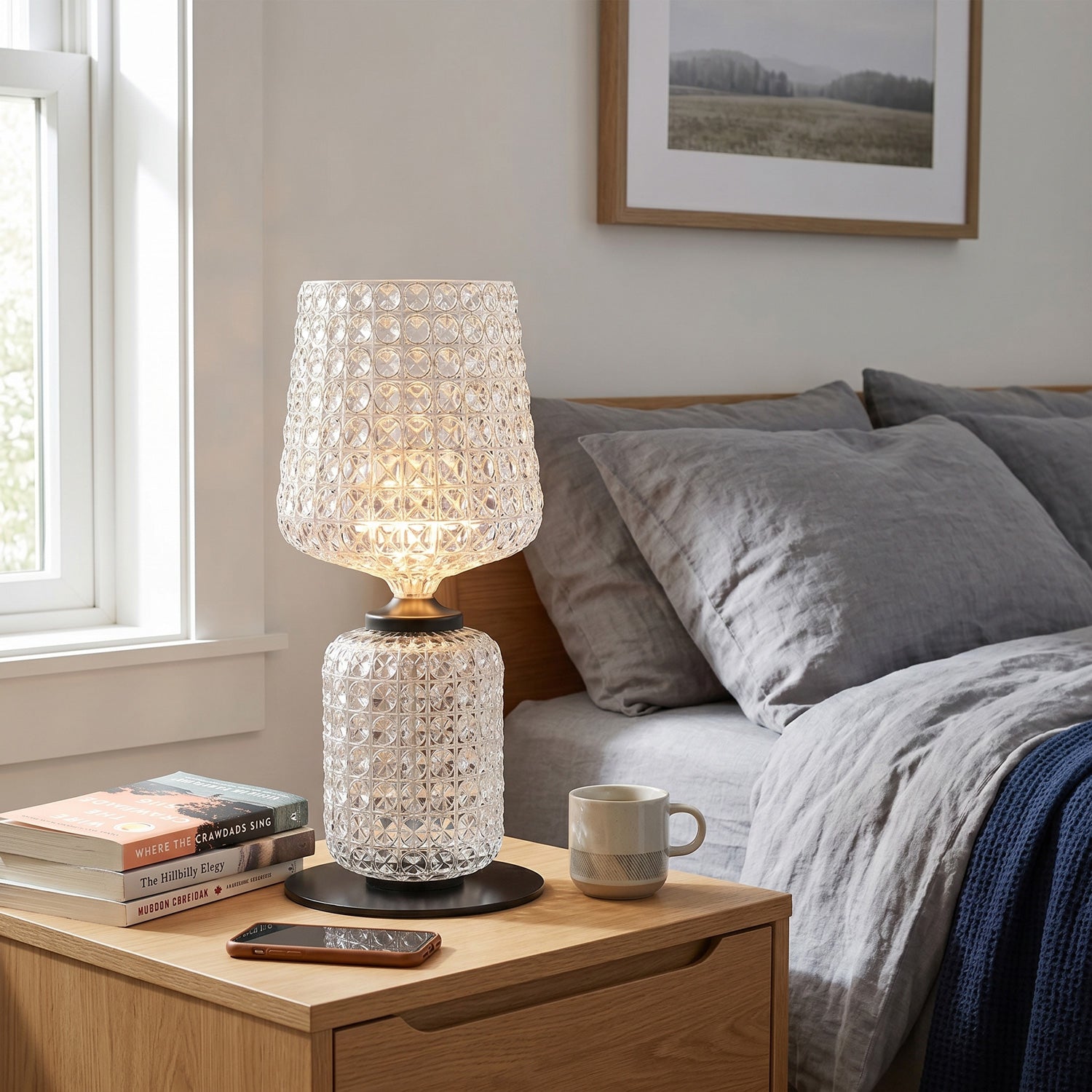 Sienna Grid Table Lamp