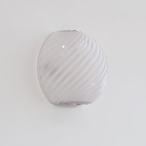 Silas Ribbed Glass Wall Sconce