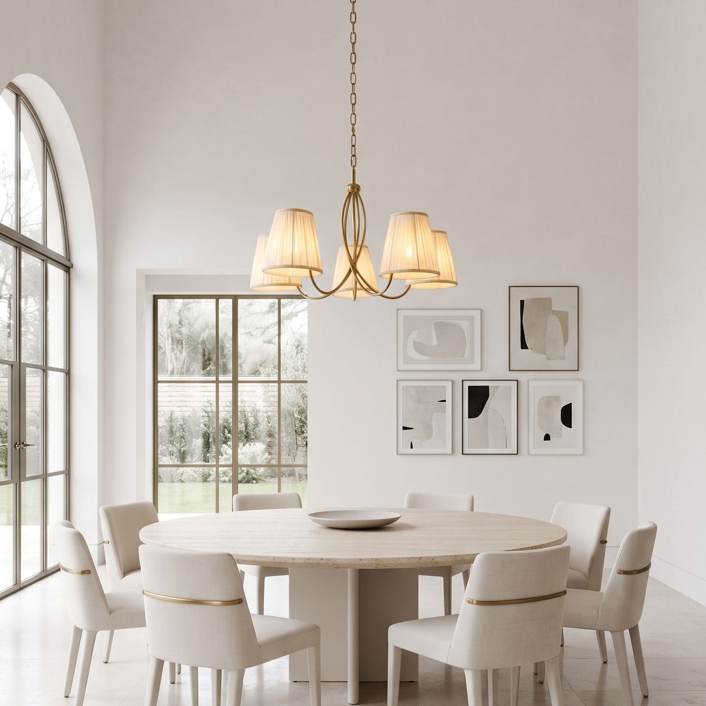 Sinclair Tapered Shade Chandelier