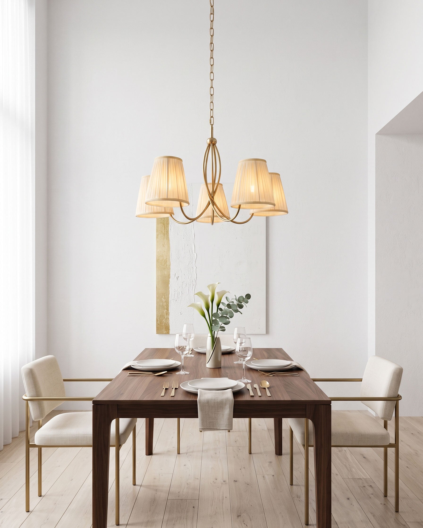 Sinclair Tapered Shade Chandelier