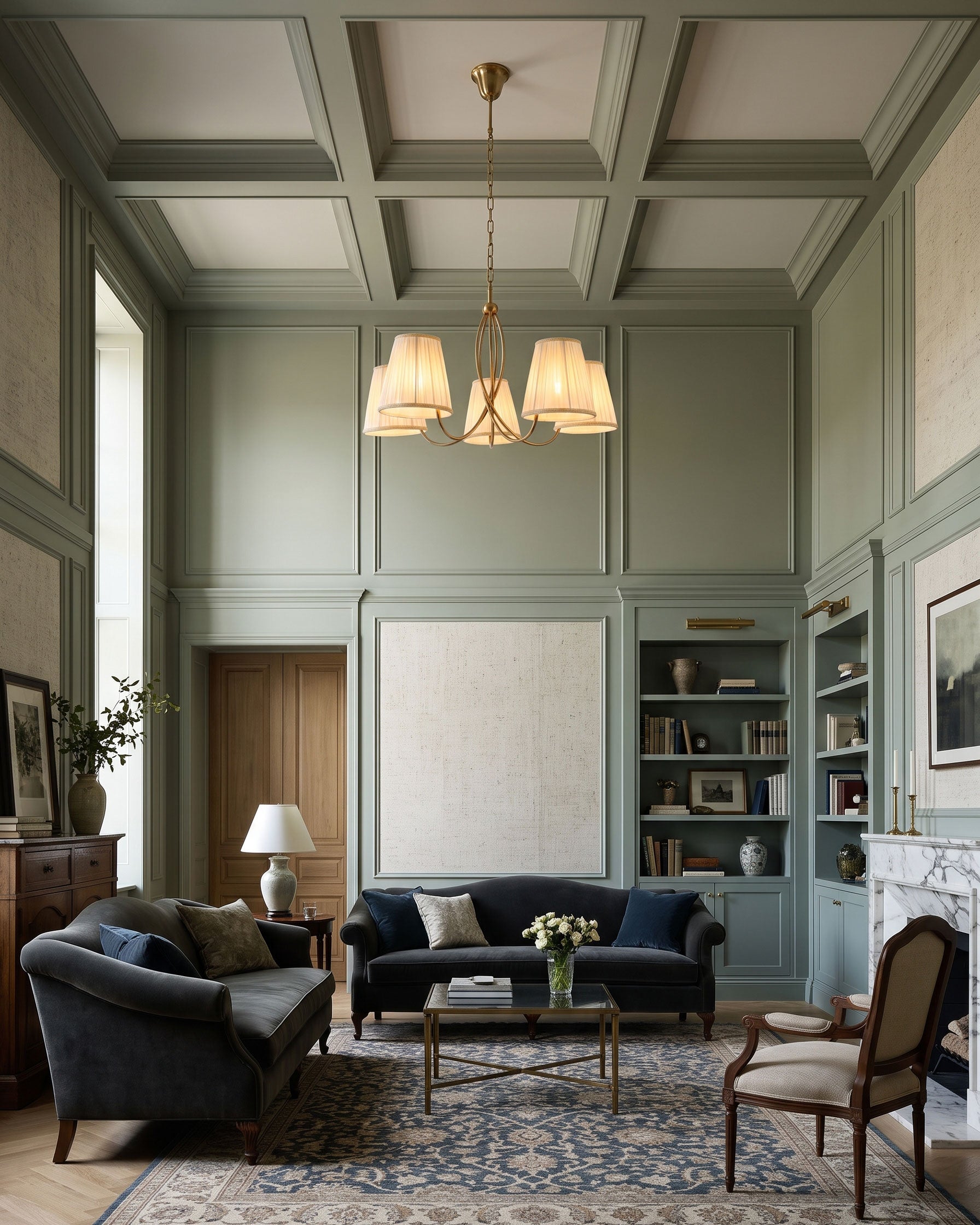 Sinclair Tapered Shade Chandelier