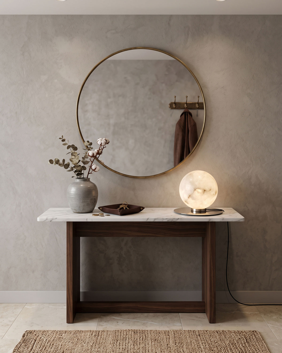 Sloane Alabaster Table Lamp