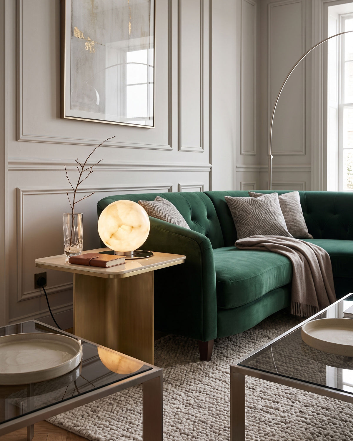 Sloane Alabaster Table Lamp