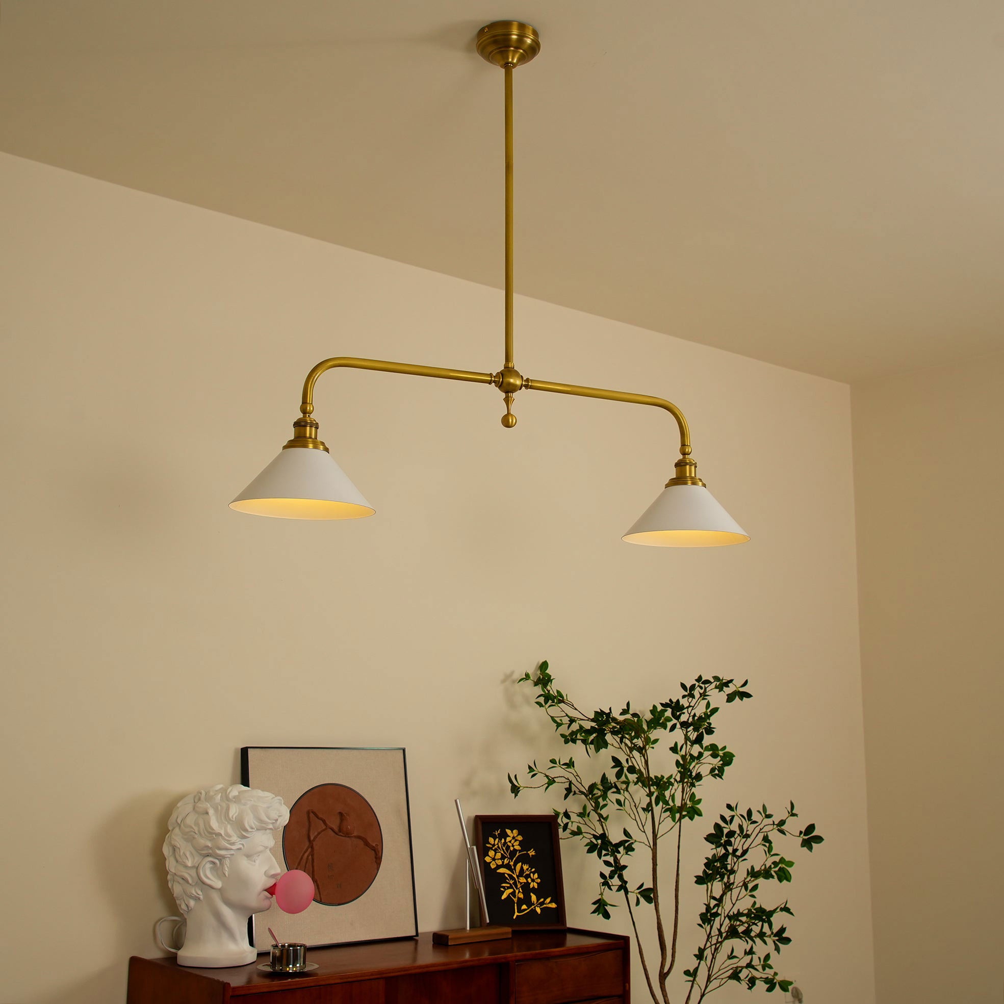 Sorrel Double Shade Chandelier