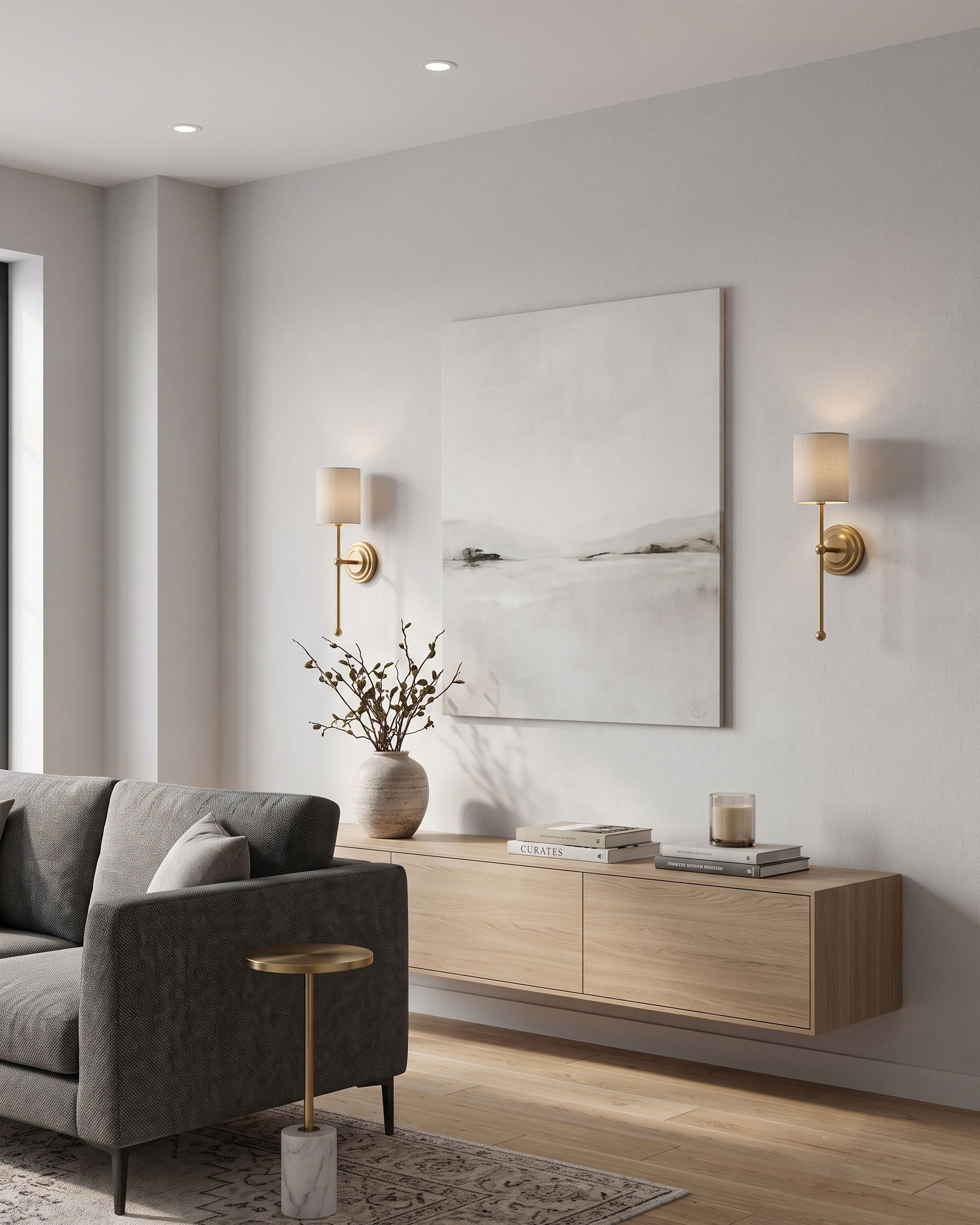 Sterling Tail Wall Sconce