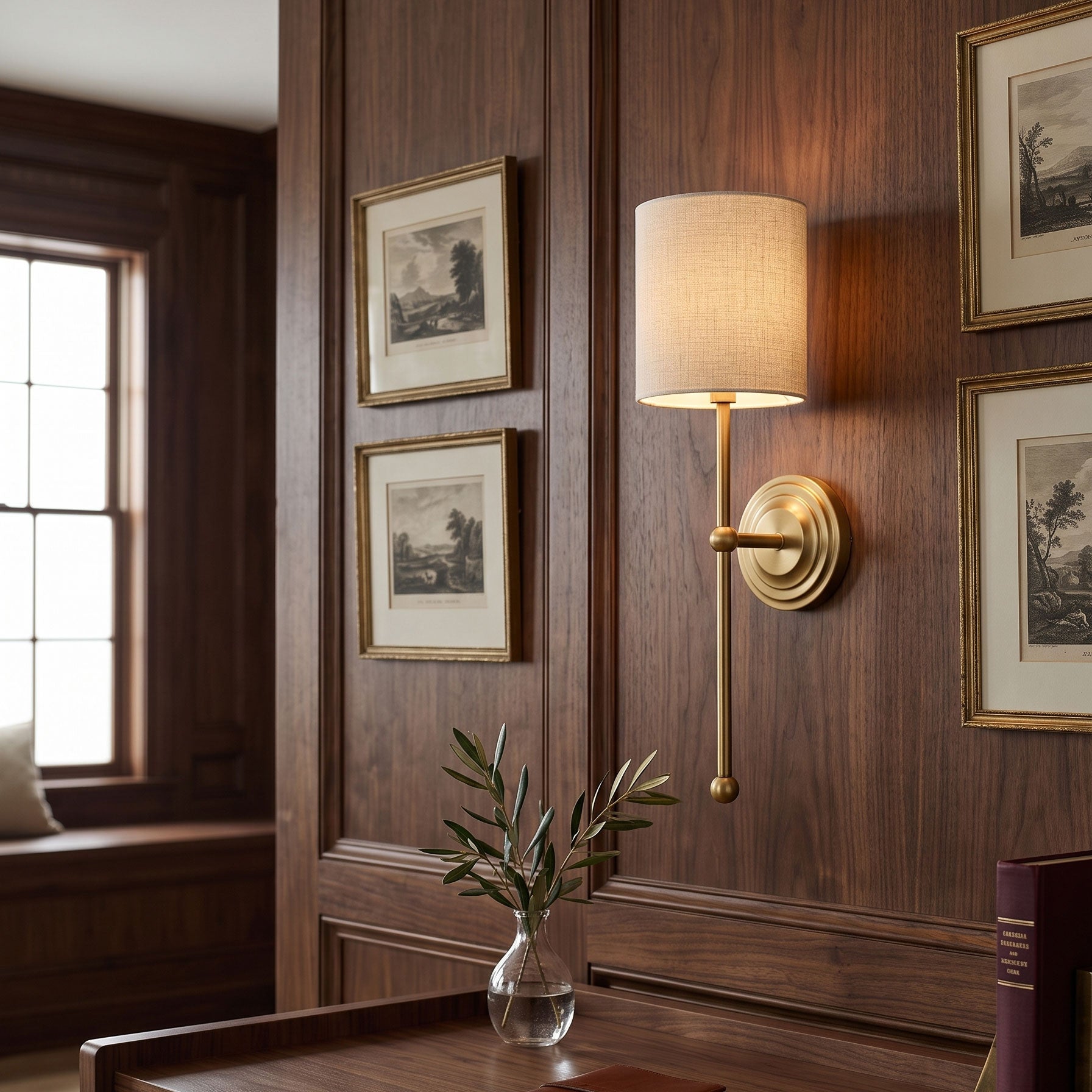 Sterling Tail Wall Sconce