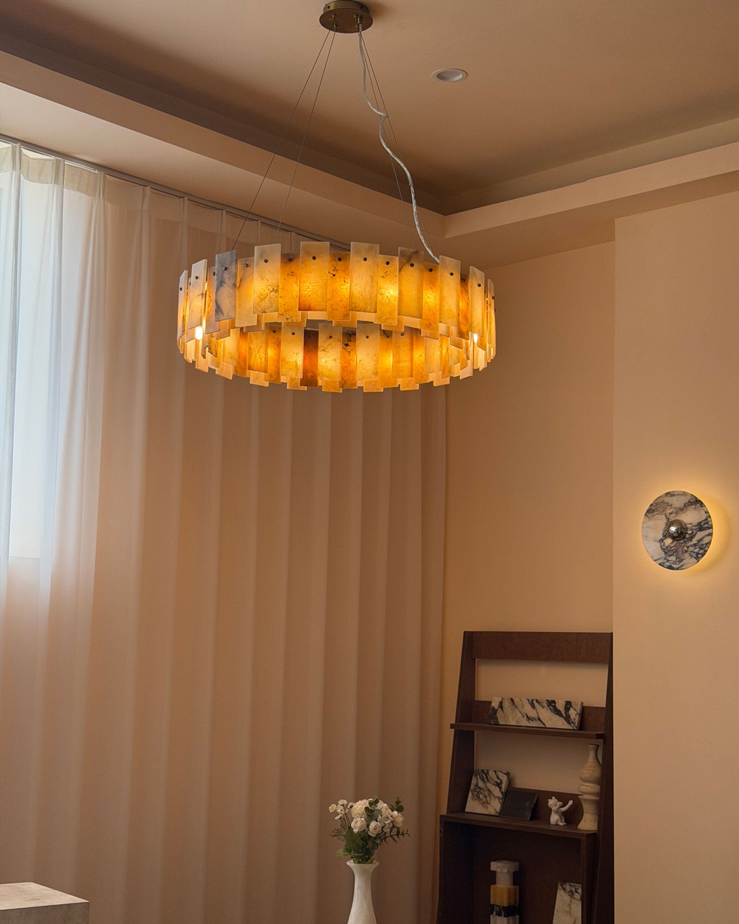 Sylvan Alabaster Chandelier