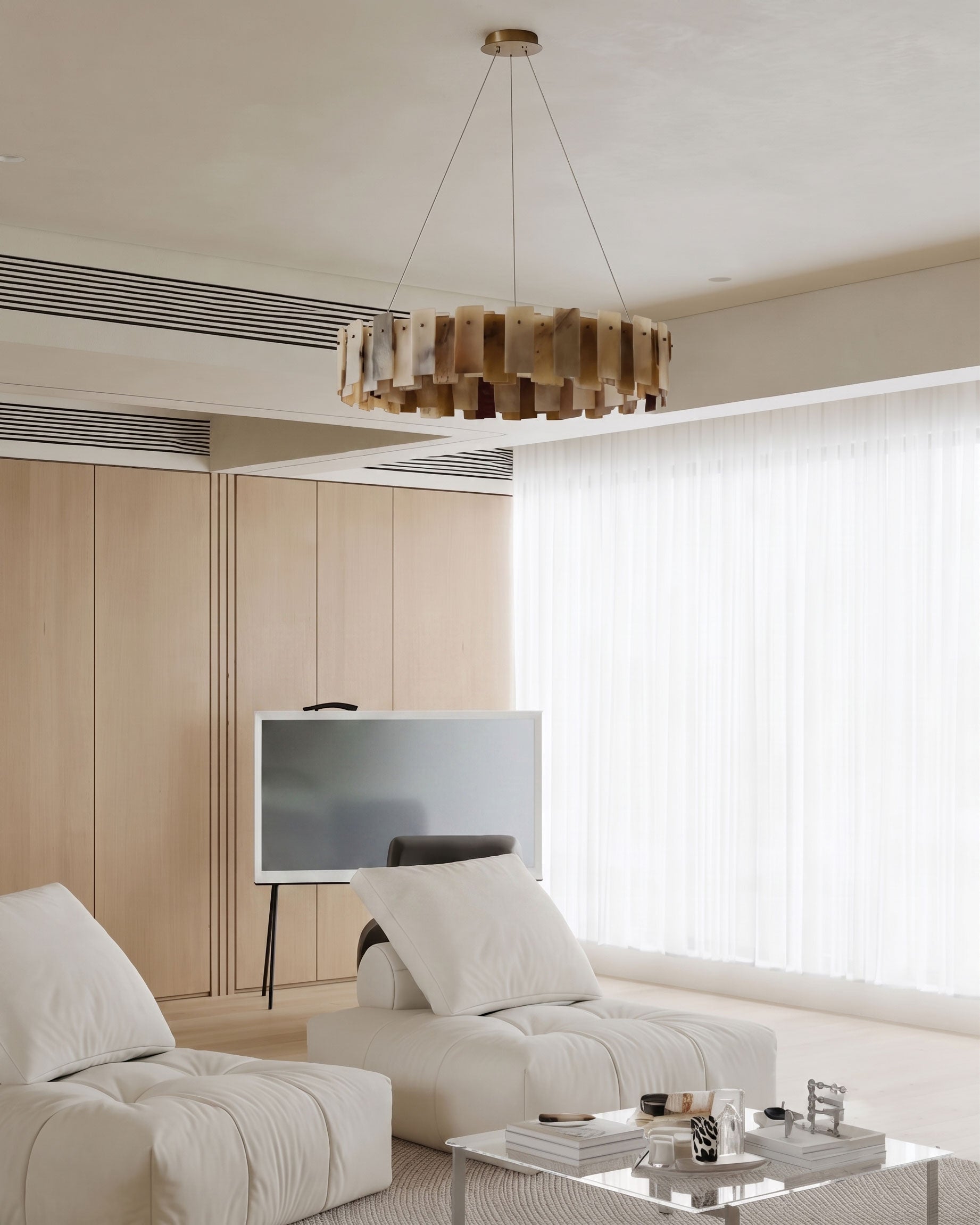 Sylvan Alabaster Chandelier