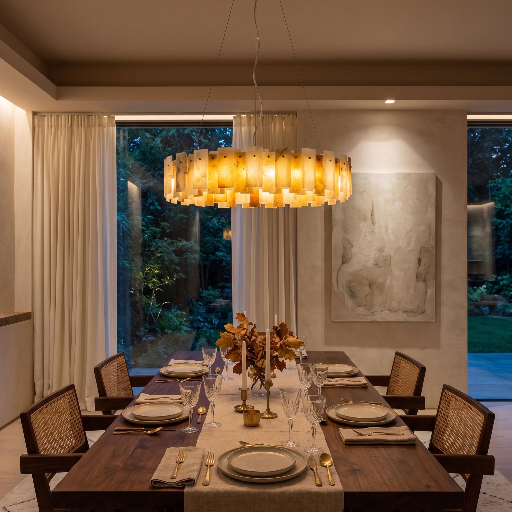 Sylvan Alabaster Chandelier