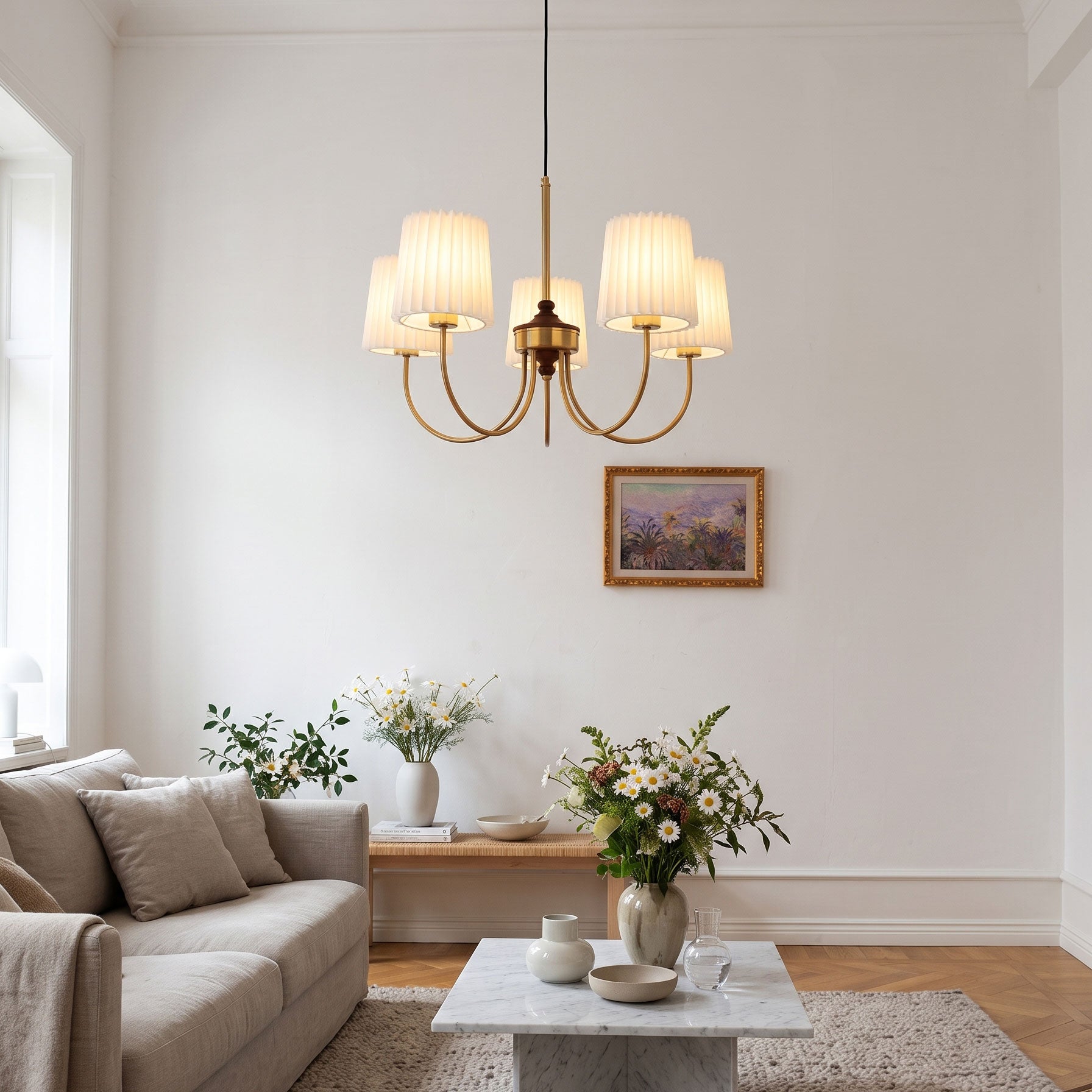 Sylvie Transitional Chandelier