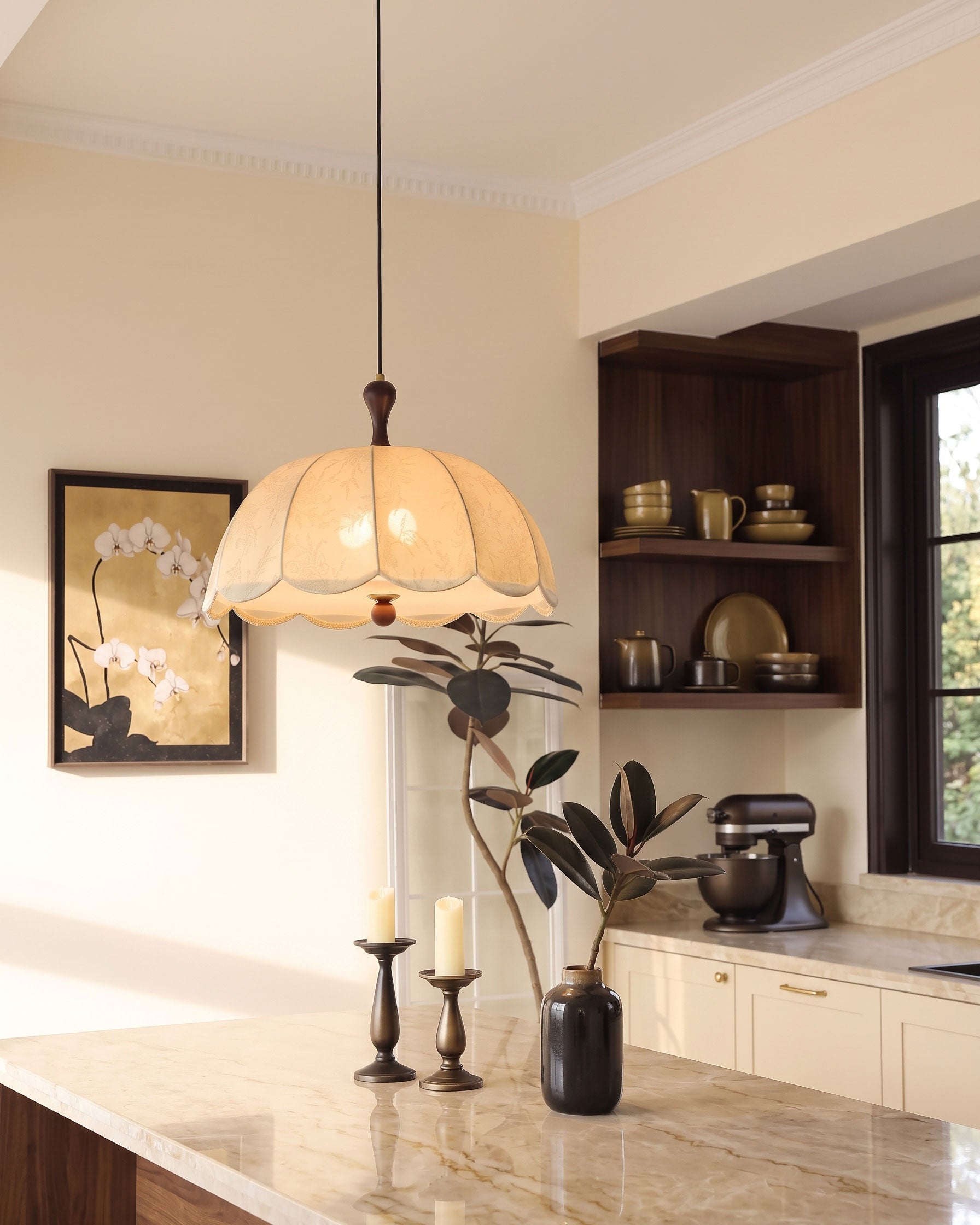 Tallulah Embroidered Pendant Light