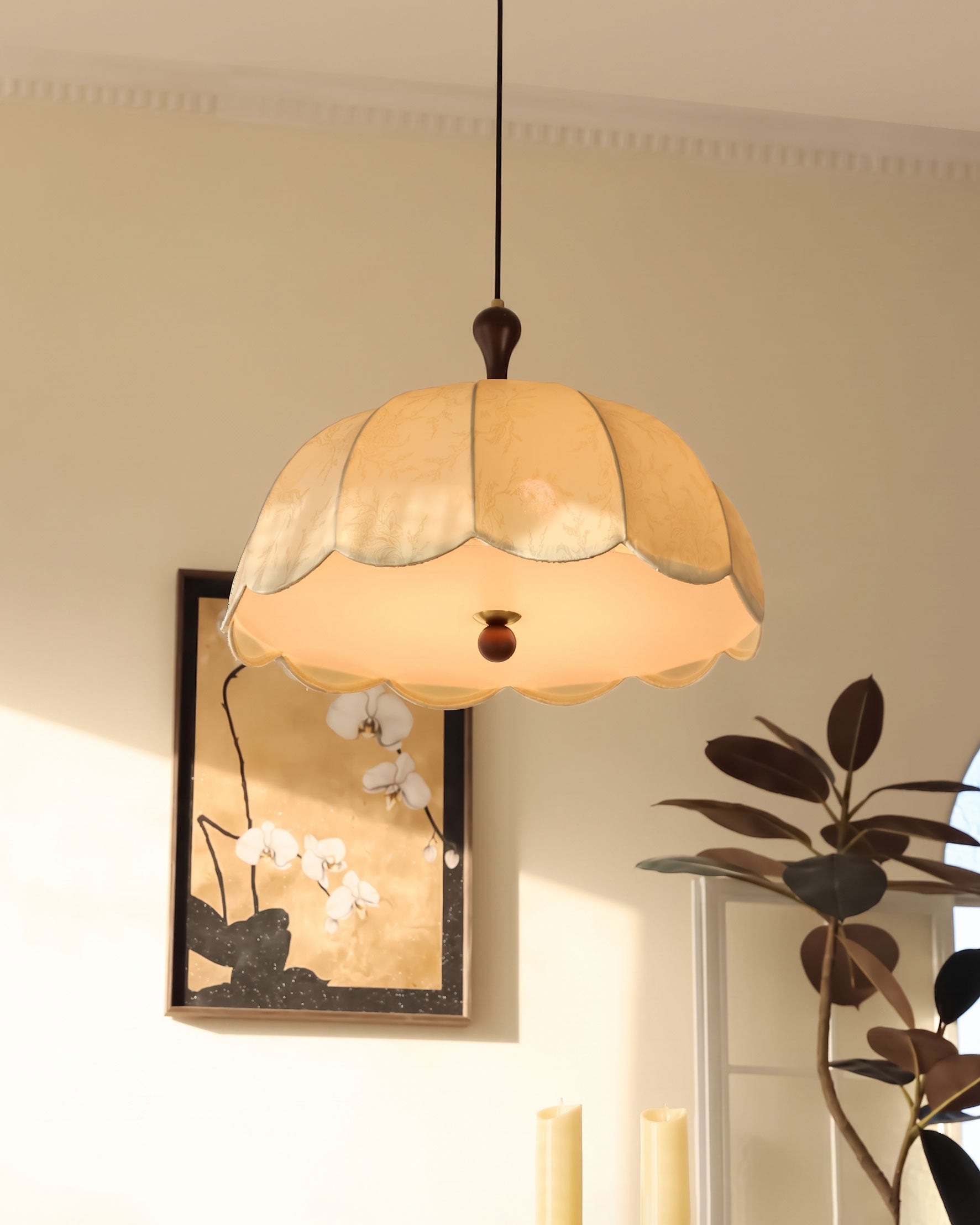 Tallulah Embroidered Pendant Light