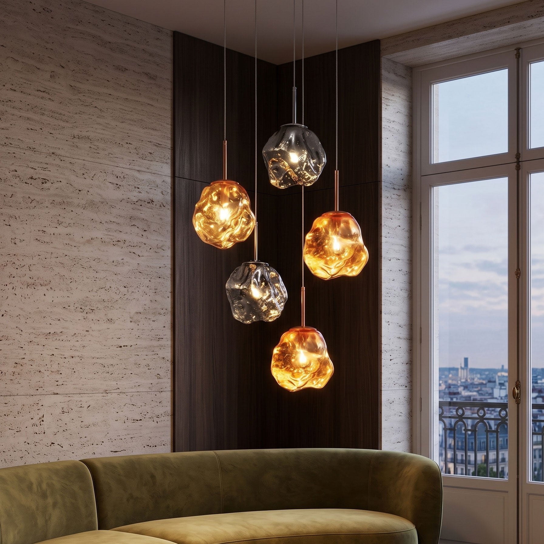 Tessa Molten Pendant Light