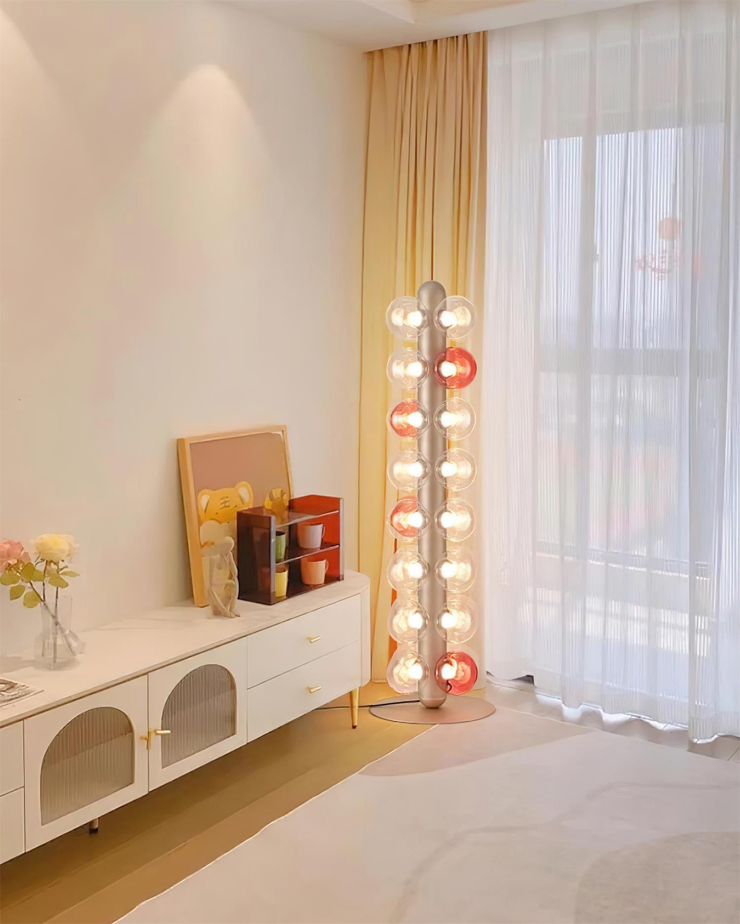 Thalia Prismatic Globe Floor Lamp