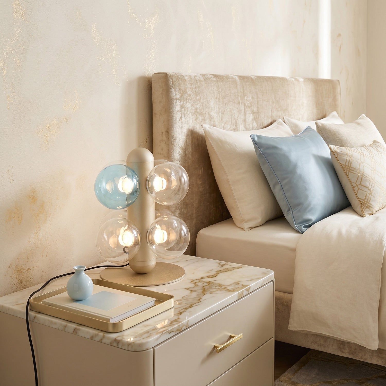Thalia Prismatic Globe Table Lamp
