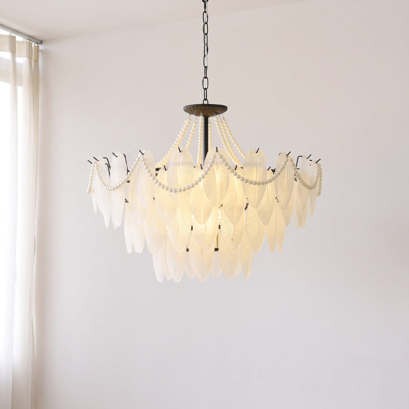 Theodora Beaded Glass Chandelier