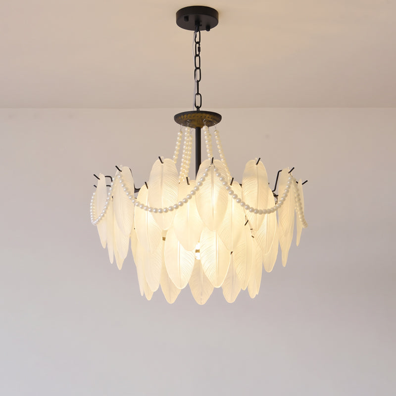 Theodora Beaded Glass Chandelier