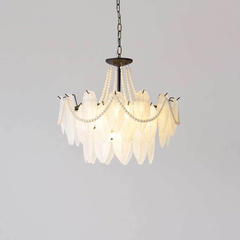Theodora Beaded Glass Chandelier