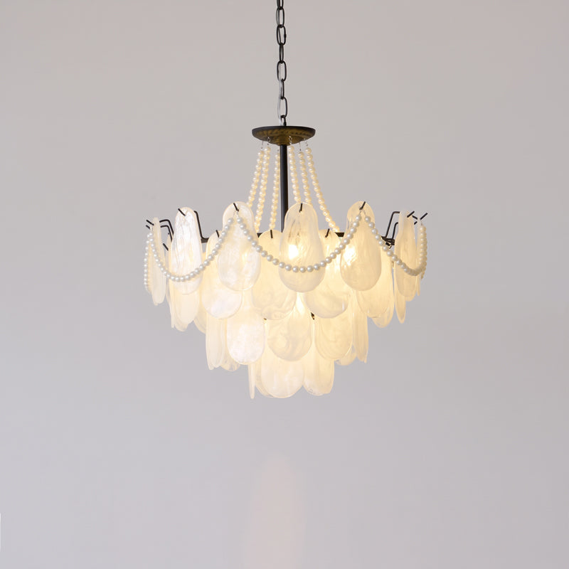 Theodora Beaded Glass Chandelier