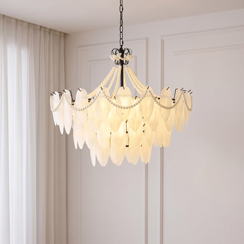 Theodora Beaded Glass Chandelier