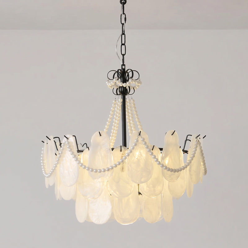 Theodora Beaded Glass Chandelier