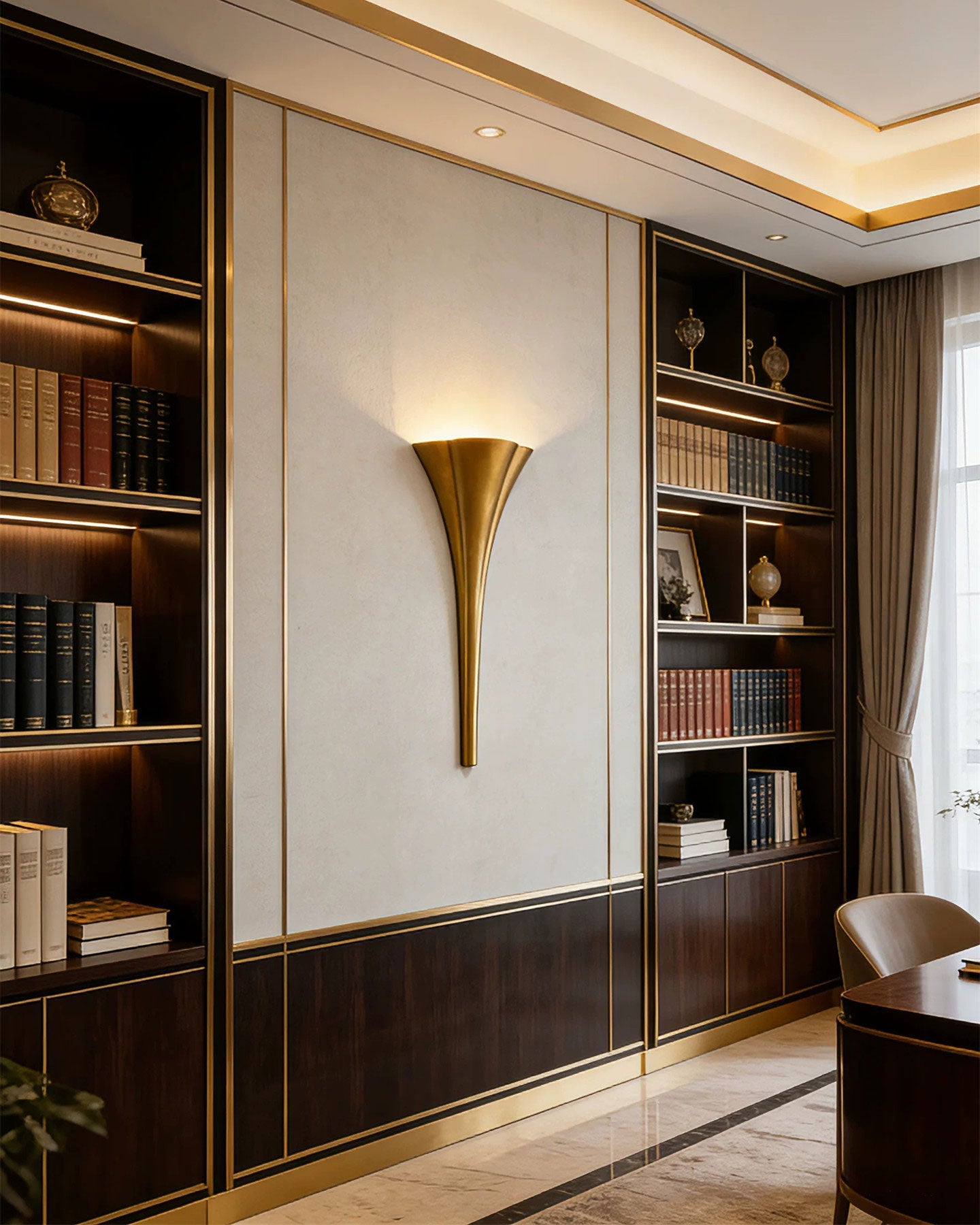 Theron Geometric Wall Sconce
