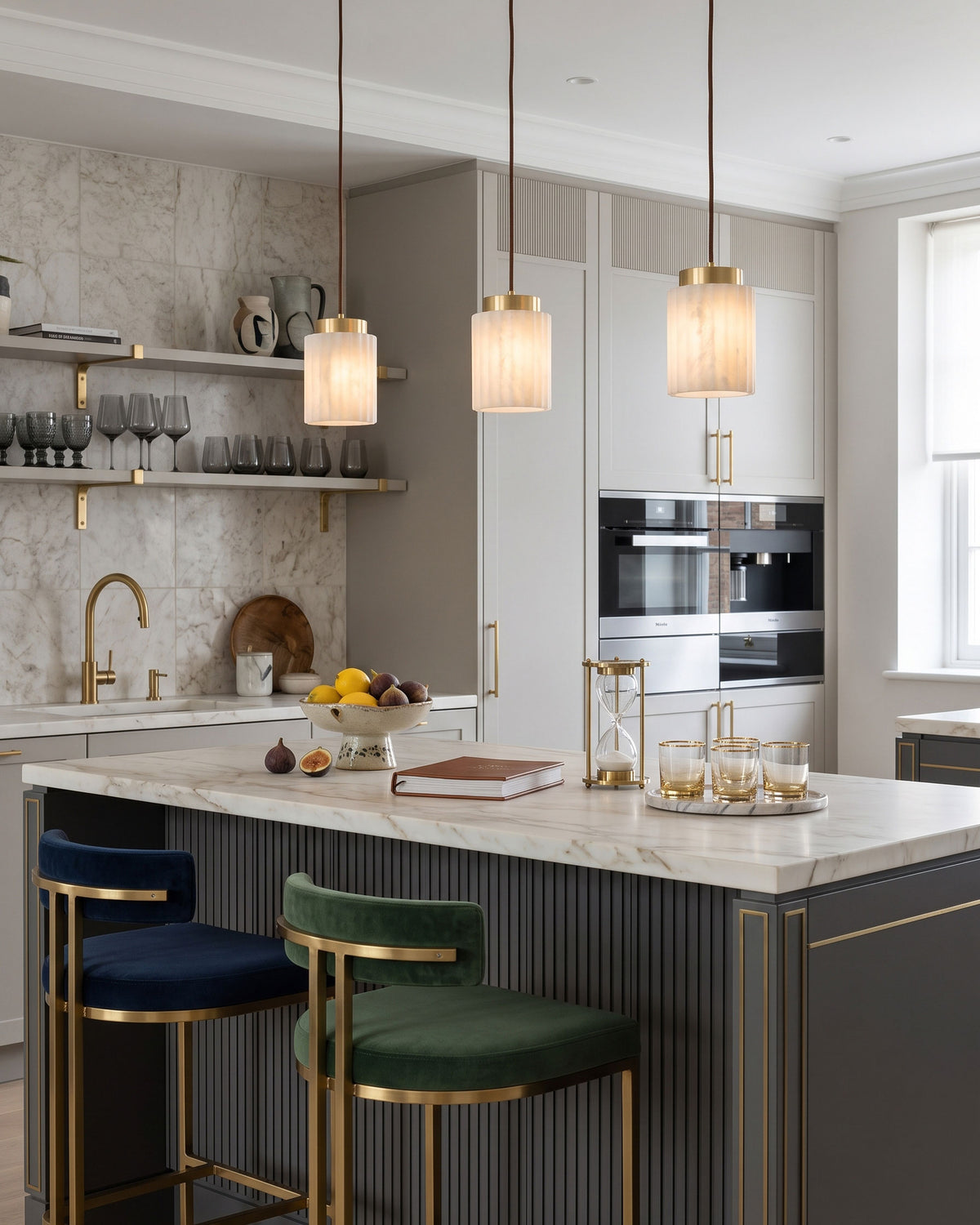 Tibor Alabaster Pendant Lamp