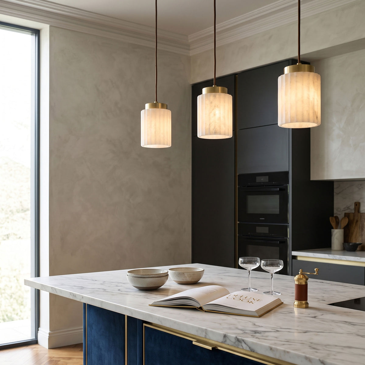 Tibor Alabaster Pendant Lamp
