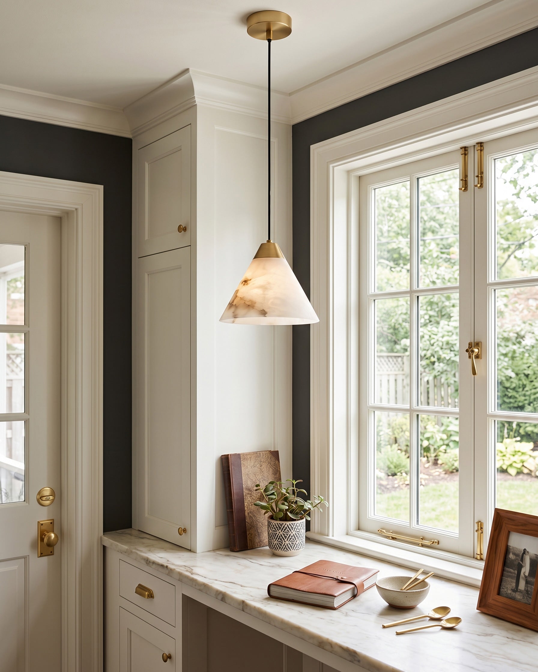 Torin Alabaster Pendant Light