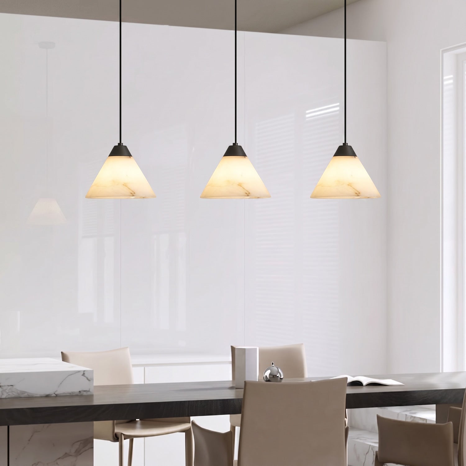 Torin Alabaster Pendant Light