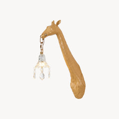 Valerio Giraffe Crystal Wandleuchte