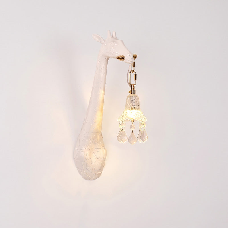 Valerio Giraffe Crystal Wall Sconce