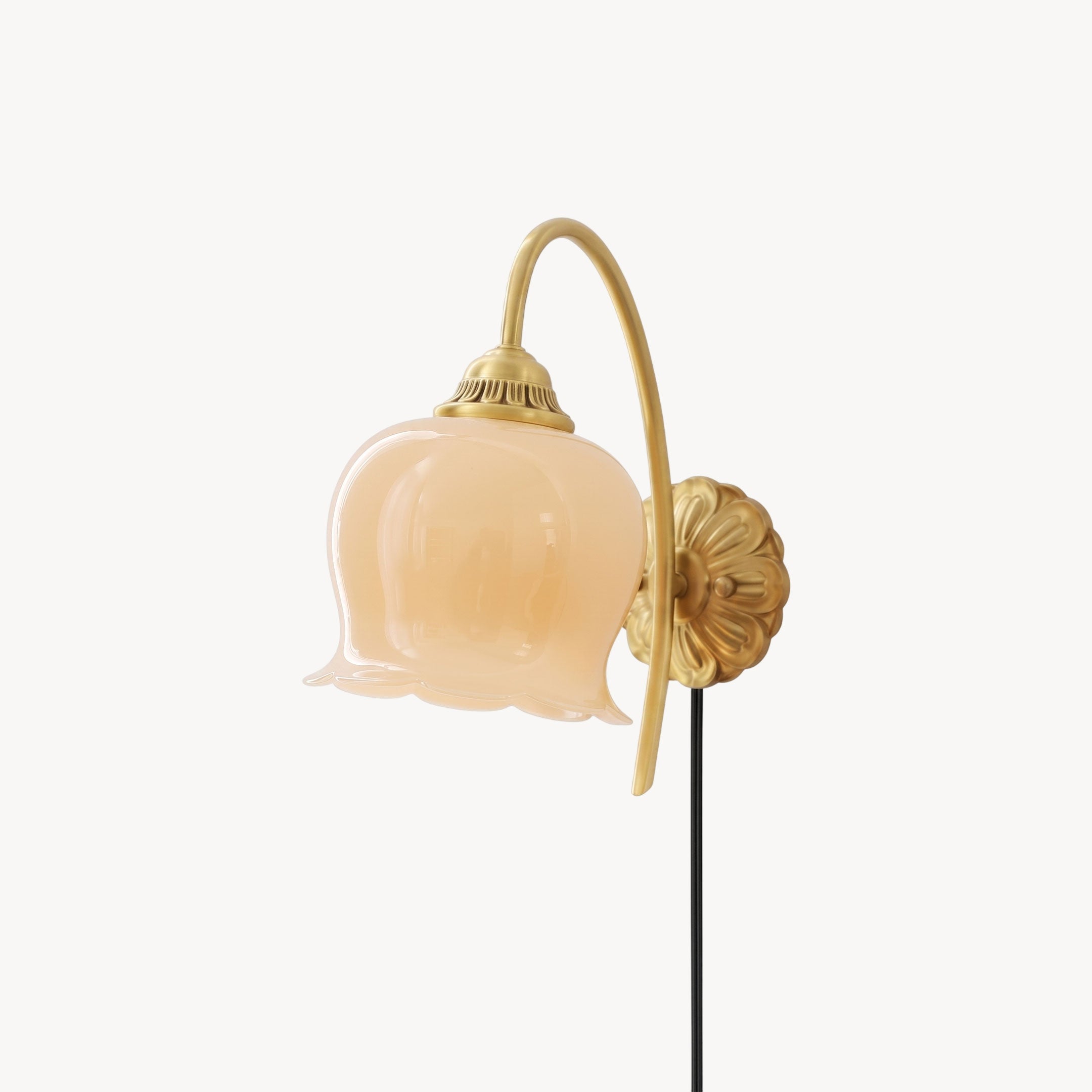 Valley Flower Plug-In Wall Sconce