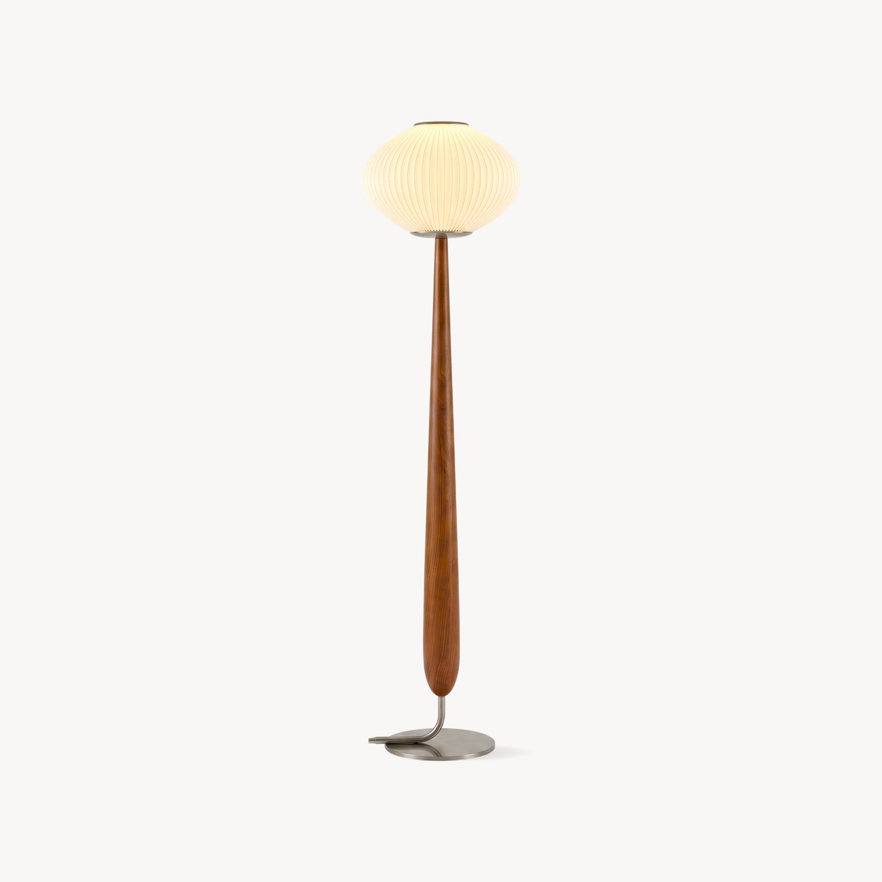 Vance Walnut Floor Lamp