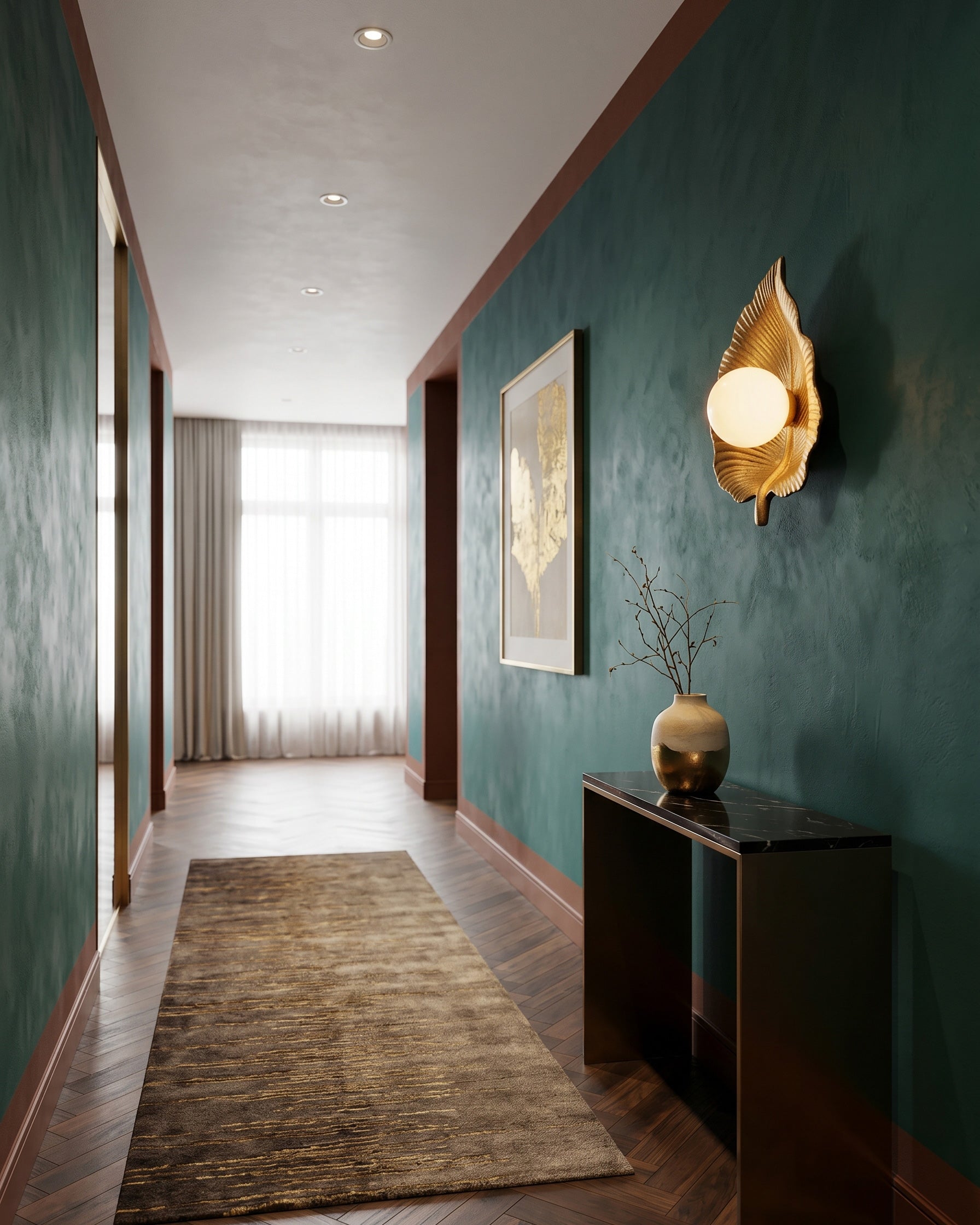 Veda Ginkgo Wall Sconce