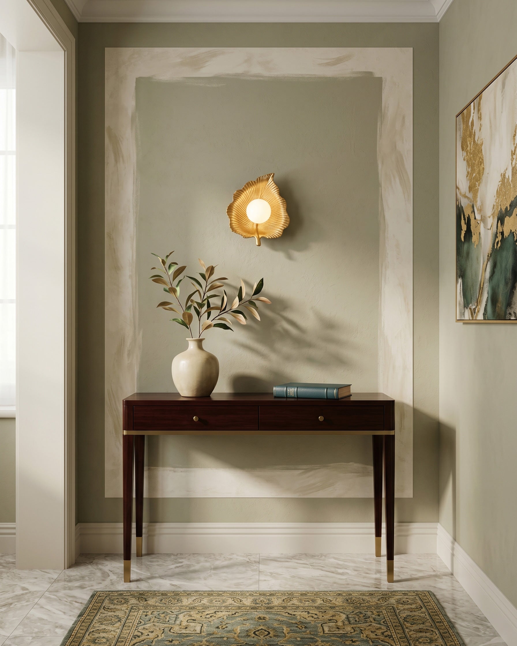 Veda Ginkgo Wall Sconce
