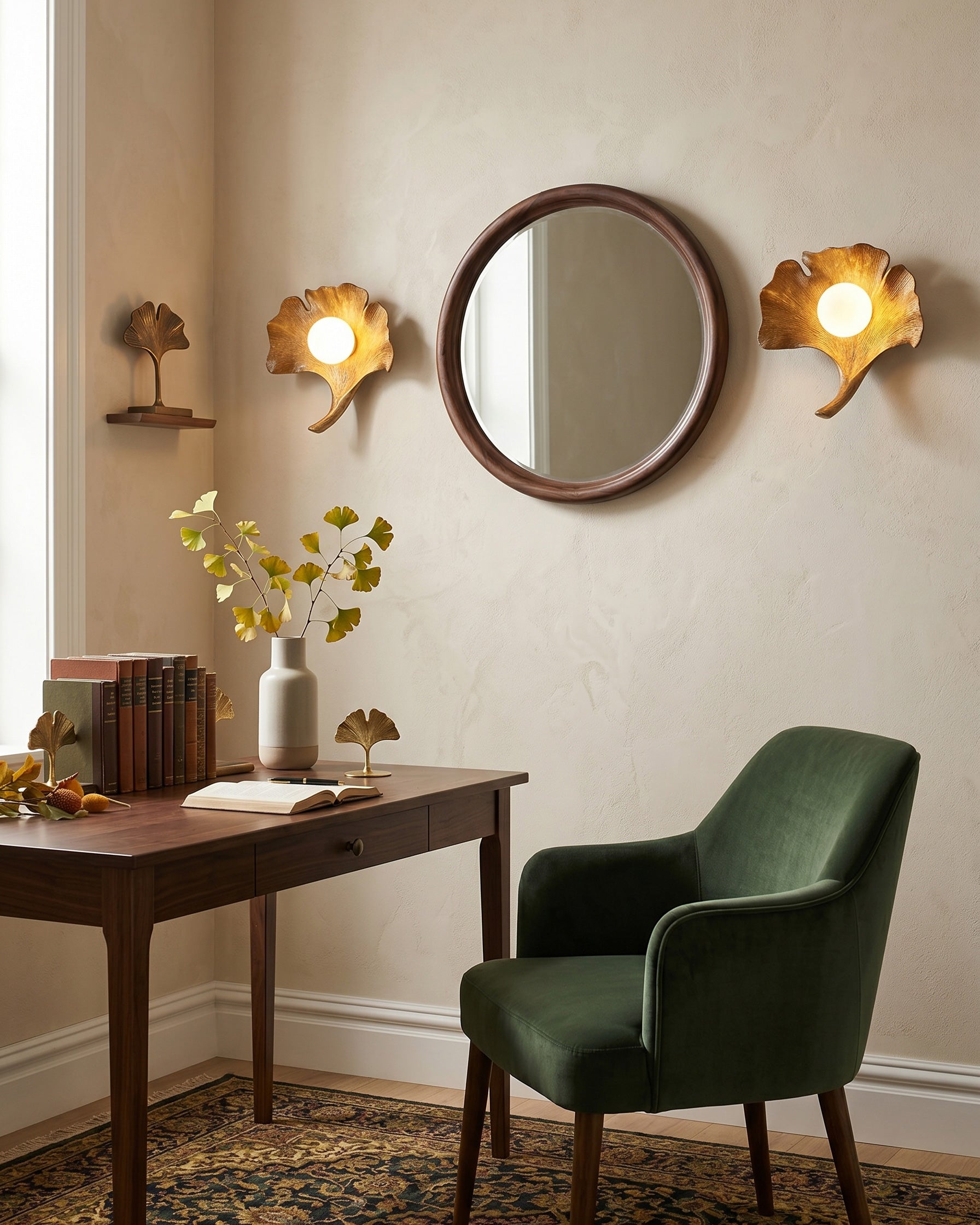 Veda Ginkgo Wall Sconce