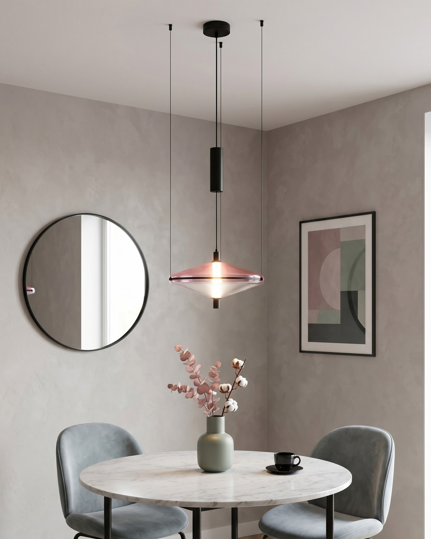 Vesper Saucer Pendant Light