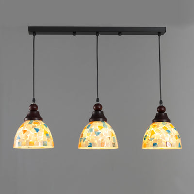3 heads L 73cm x H 21cm / L 28.7″ x H 8.3″
