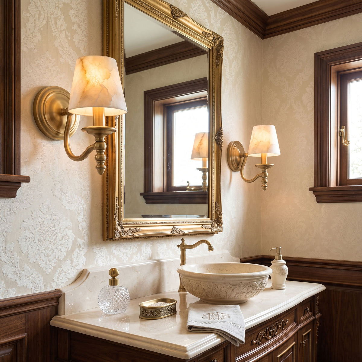 Winston Alabaster Wall Sconce