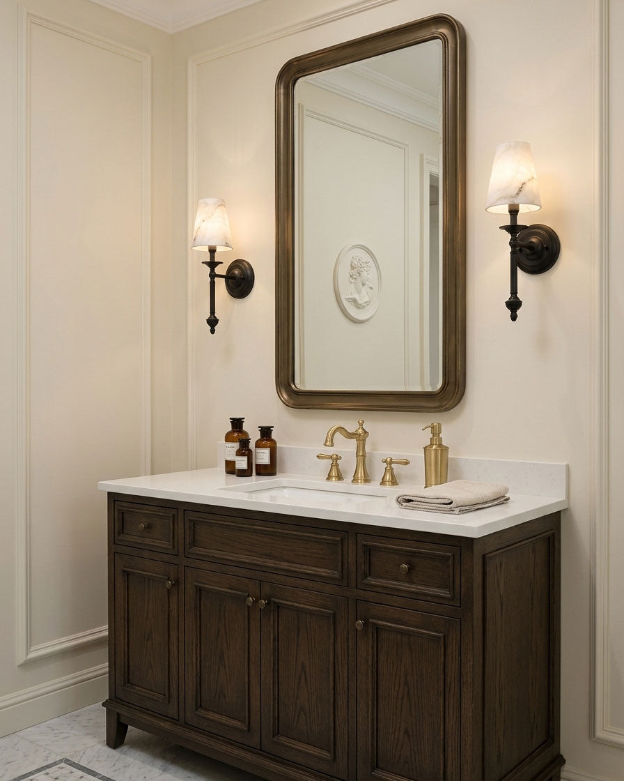 Zalibet Alabaster Wall Sconce