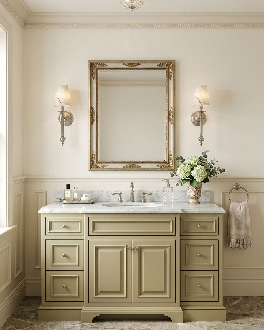 Zalibet Alabaster Wall Sconce