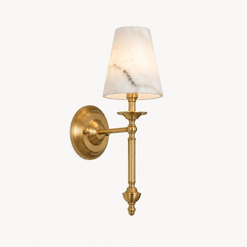 Zalibet Alabaster Wall Sconce