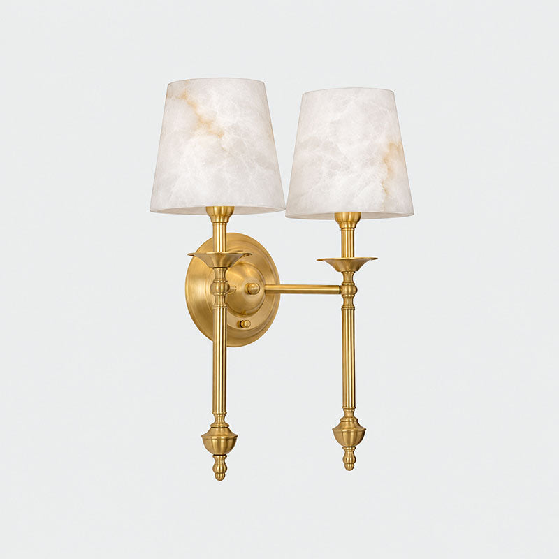 Zalibet Alabaster Wall Sconce
