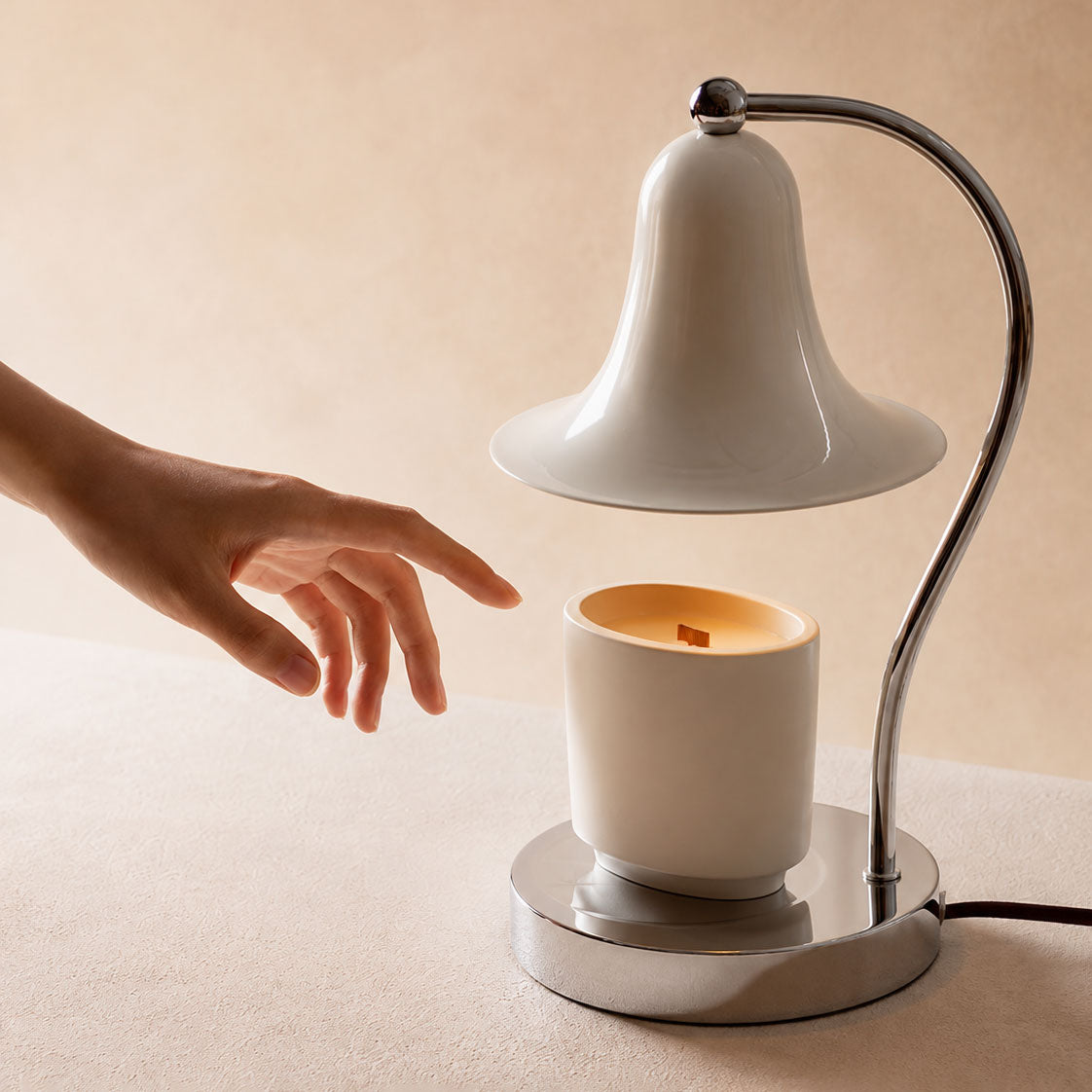 Zenobia Colorful Candle Table Lamp