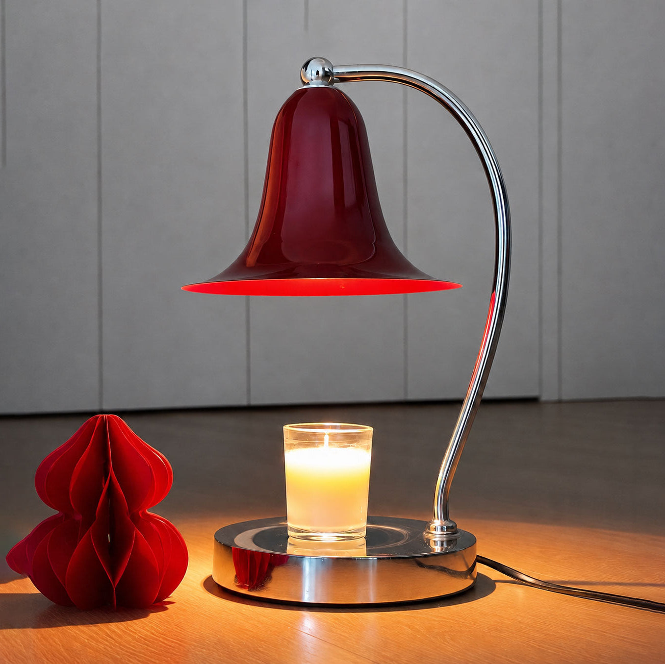 Zenobia Colorful Candle Table Lamp