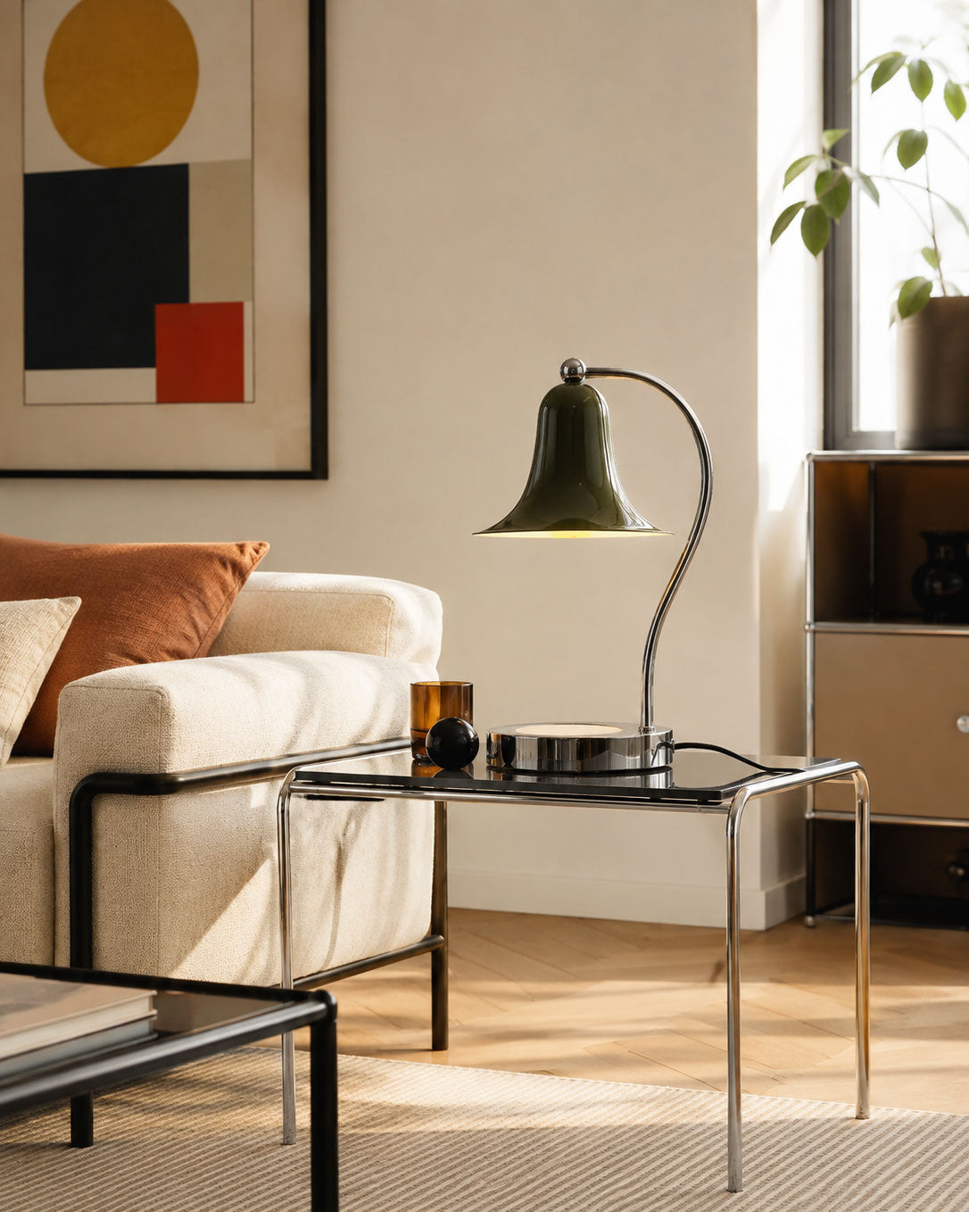 Zenobia Colorful Candle Table Lamp